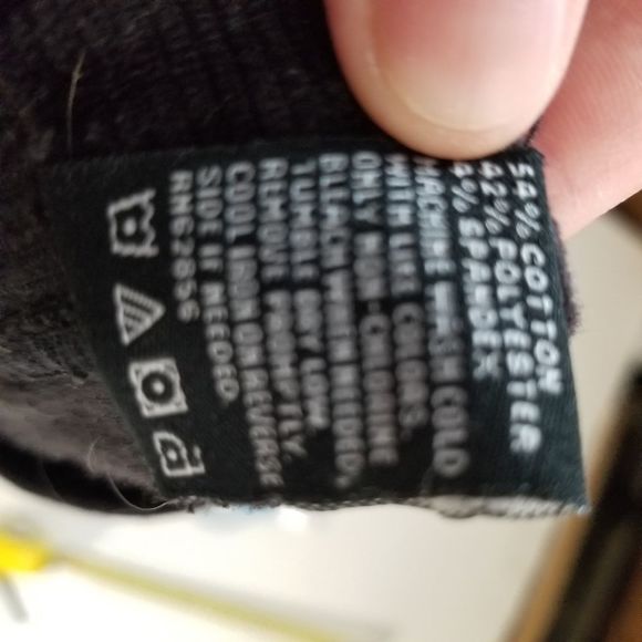 Hue XS stretchy Black corduroy pants - Picture 3 of 11